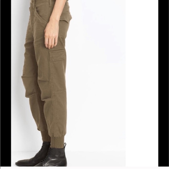 Vince SZ 12, slouch military cargo jogger pants. - Picture 6 of 13